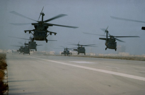 Guerre du Golfe, 1990