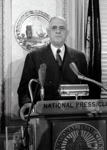 Charles de Gaulle, Washington, 1960