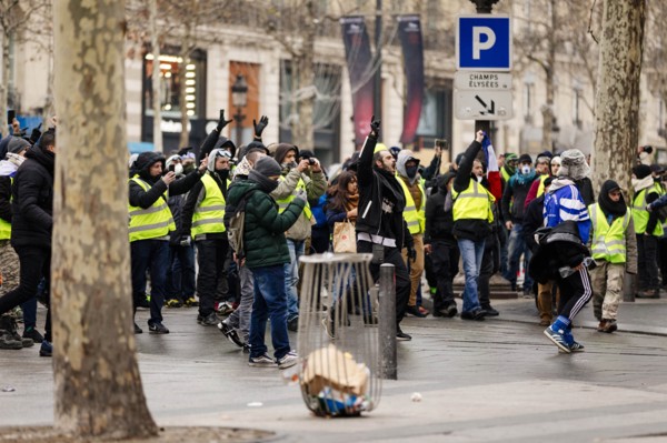 Manifestation de Gilets Jaunes, décembre 2018