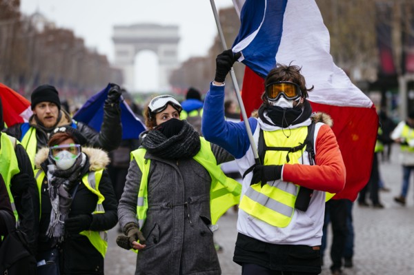 Manifestation de Gilets Jaunes, décembre 2018