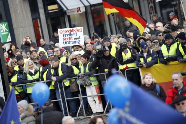 Manifestation de Gilets Jaunes, janvier 2019