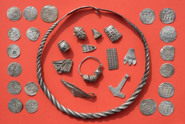 Some of the silver treasures from Schaprode