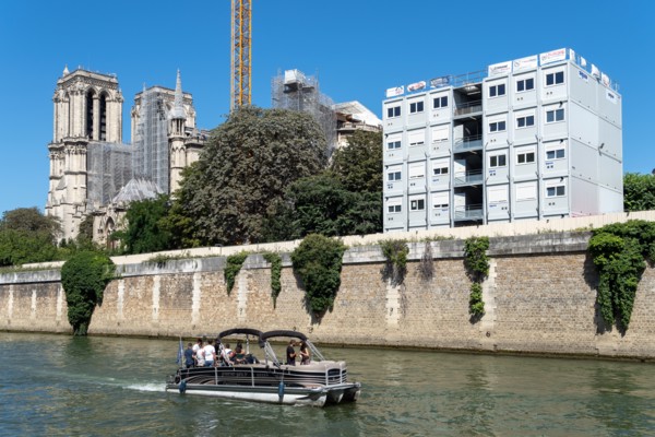Reconstruction of Notre-Dame Cathedral in Paris