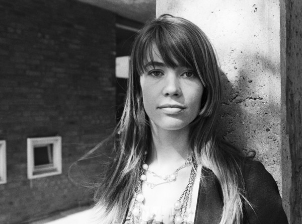 Musik aus Studio B, Musiksendung, Deutschland 1966, Gaststar: Francoise Hardy vor dem Auftritt in
