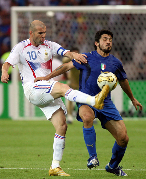 Final of the 2006 FIFA World Cup between Italy and France