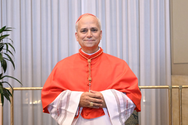 Cardinal Robert Francis Prevost . Concistoro in St Peter, for creation new cardinals. Vatican City