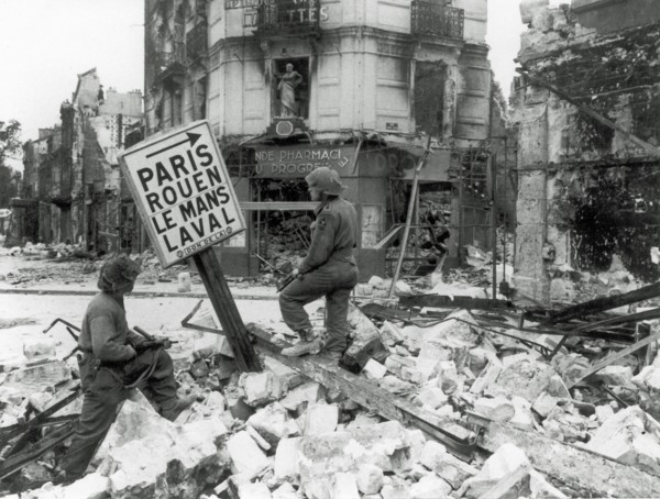 WW II, historical, war, world war, second world war, operation Overlord, Overlord, invasion, town,