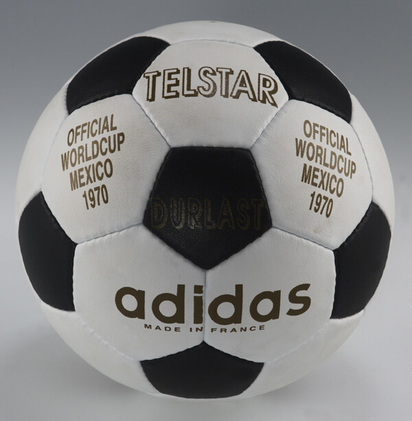 The undated handout shows the official soccer ball 'Telstar' for the FIFA World Cup 1970 in Mexico.