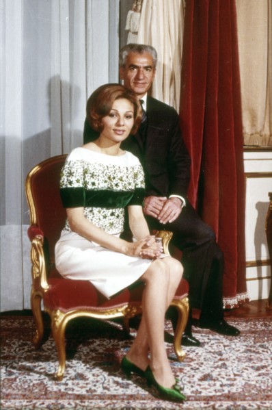 Mohammad Reza Shah Pahlavi and Farah Pahlavi