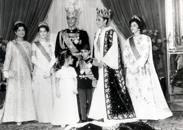 Mohammad Reza Shah Pahlavi during the crowning ceremony (1967)