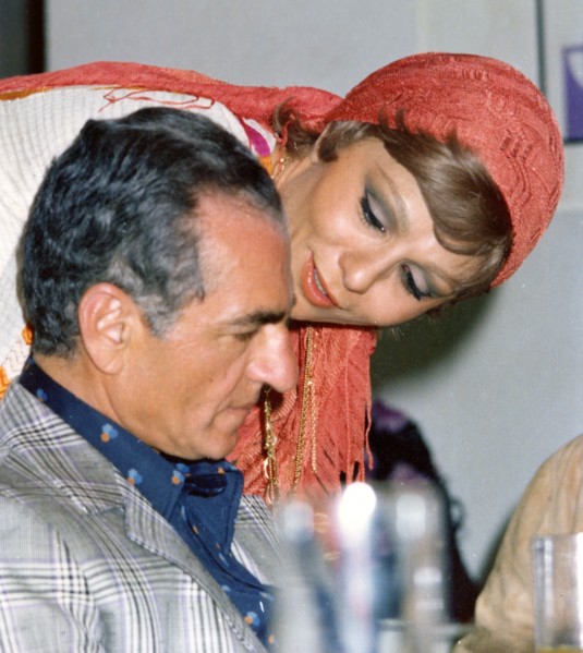 Mohammad Reza Shah Pahlavi and Farah Pahlavi
(1975)