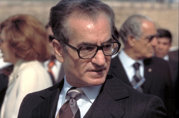 Mohammed Reza Shah Pahlavi en visite officielle