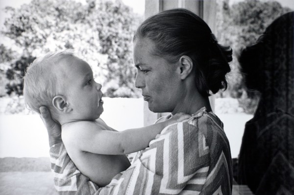 Romy Schneider et son fils