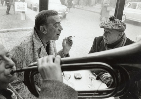 Marcel Aymé et Pierre Mac Orlan (5 novembre 1965)