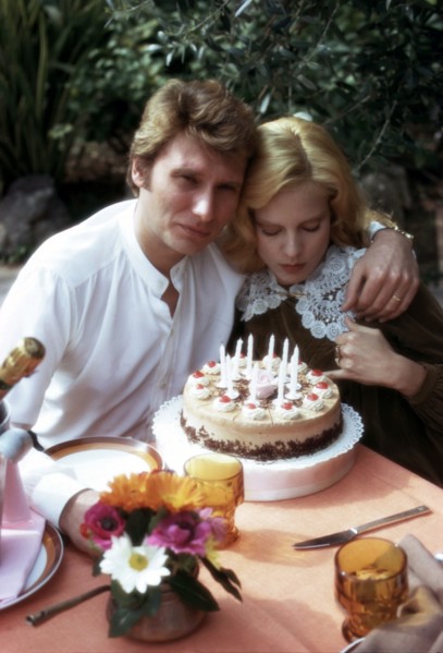 Johnny Hallyday and Sylvie Vartan