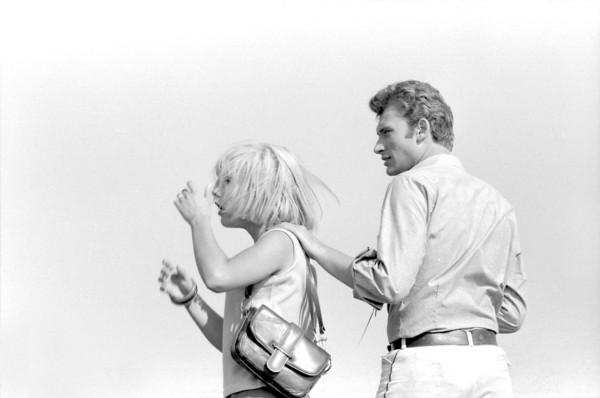 Johnny Hallyday et Sylvie Vartan (6 juin 1963)