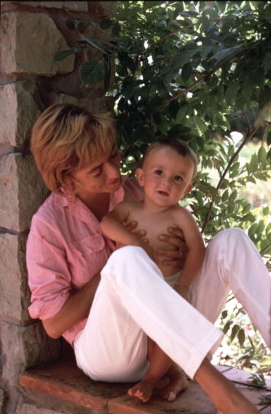 Françoise Sagan et son fils Denis Westhoff
