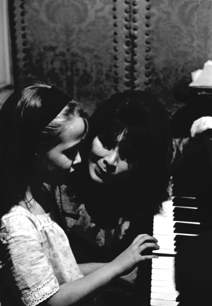 Juliette Gréco et sa fille