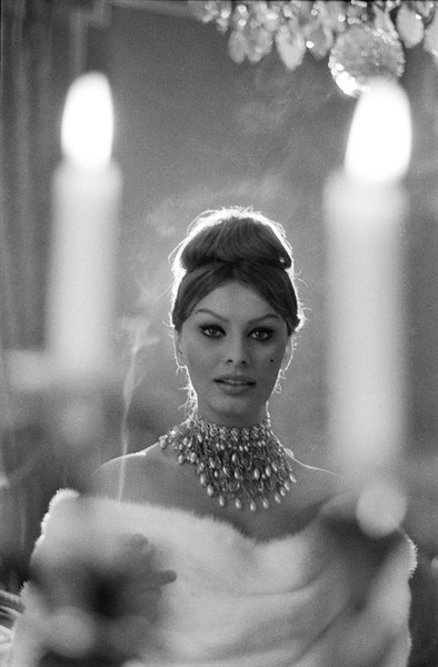 Sophia Loren en Christian Dior