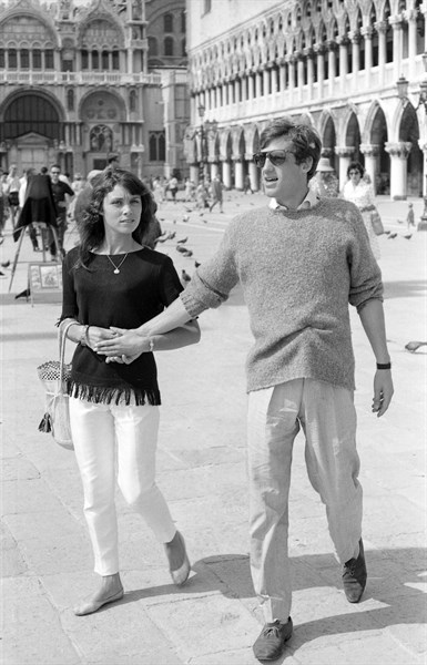 Jean-Paul Belmondo et Elodie Constantin