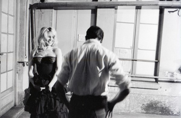 Brigitte Bardot during a flamenco lesson