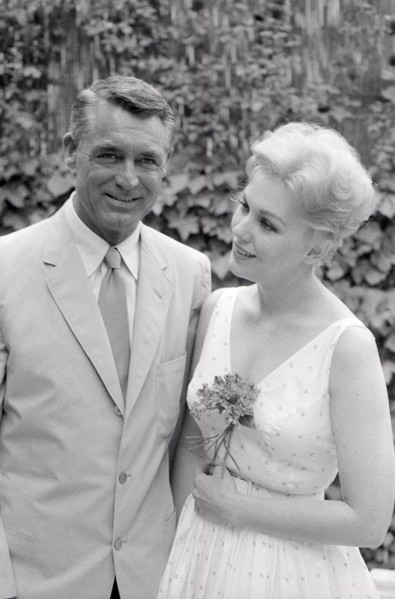 Cary Grant et Kim Novak à Cannes