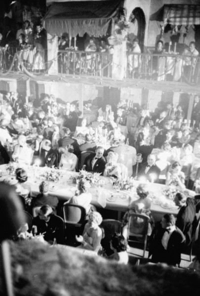 Gala de charité au Sporting de Monte-Carlo en 1958