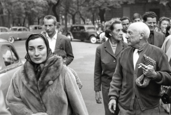 Pablo Picasso and Jacqueline Roque, 1959