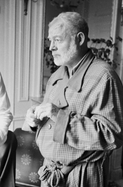 Ernest Hemingway, 1956
