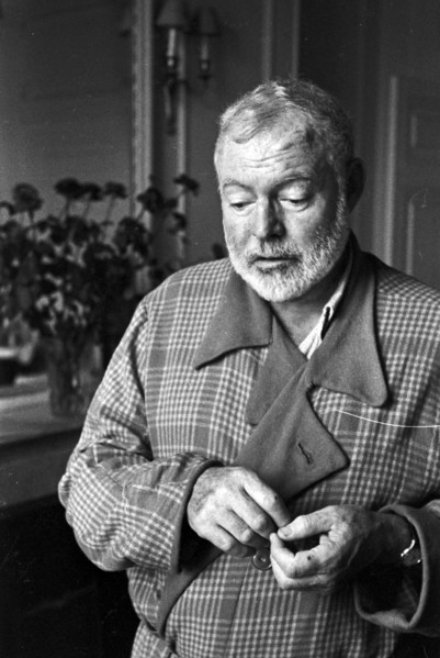 Ernest Hemingway, 1956