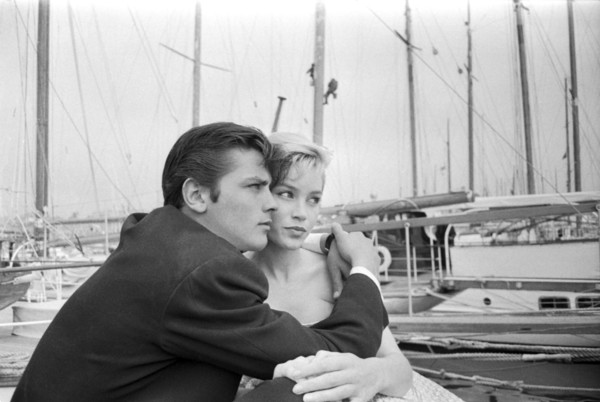 Alain Delon et Estella Blain