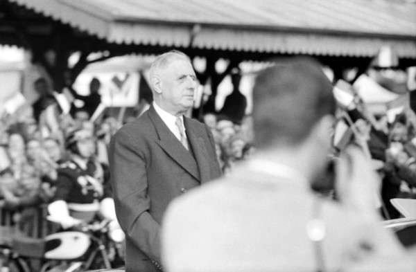 Charles de Gaulle, Nice, 1960
