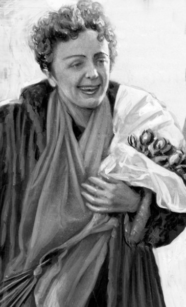 Piaf back from the United States, January 7, 1951