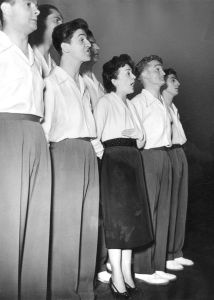 Piaf et Les Compagnons de la Chanson, Salle Pleyel, octobre 1951