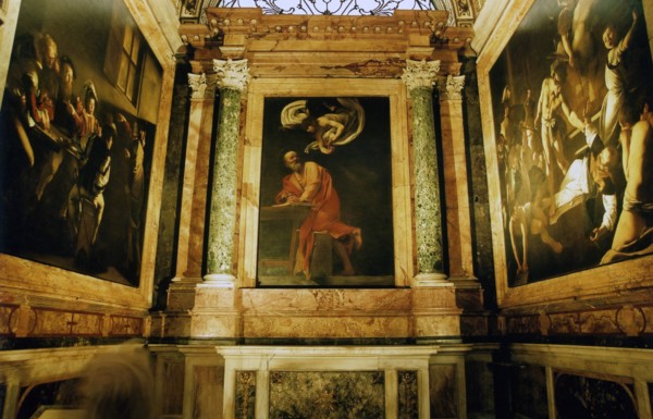 Chapelle Contarelli de l'église Saint Louis des Français à Rome