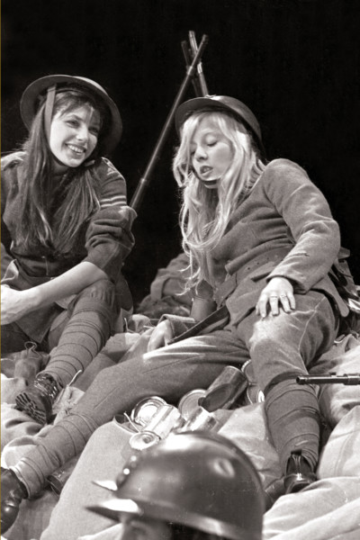 Jane Birkin et Sylvie Vartan