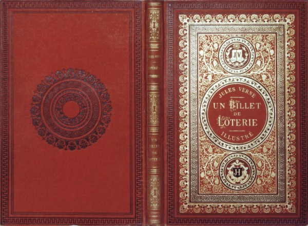 Verne, Ticket No. "9672" (Book cover)