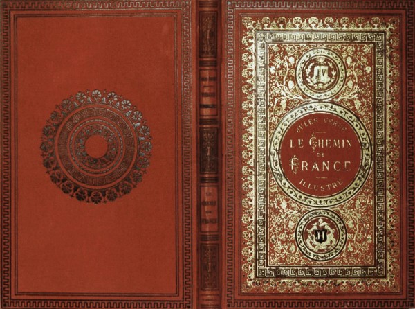 Verne, The Flight to France (Book cover)