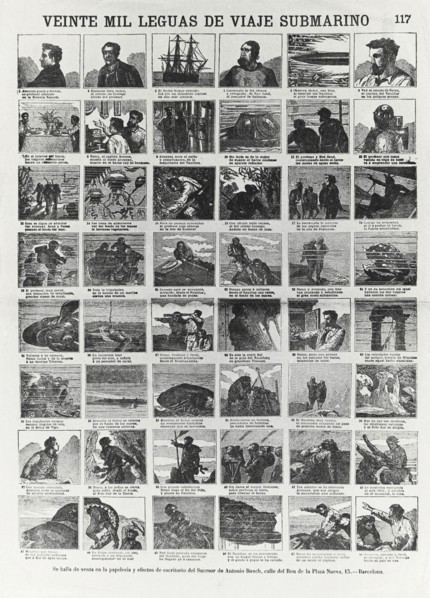 Twenty Thousand Leagues Under the Sea - Illustrated vignettes