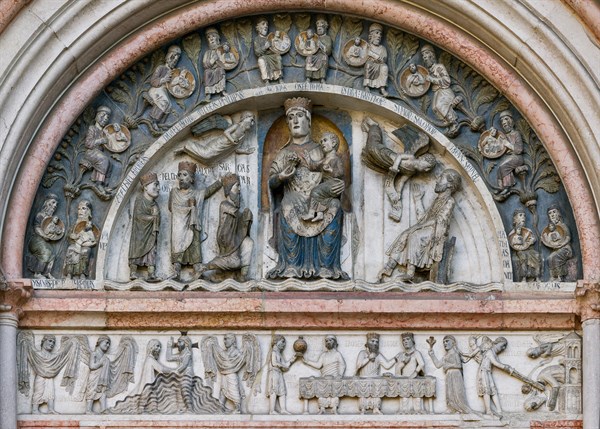 The Baptistery of Parma, Italy