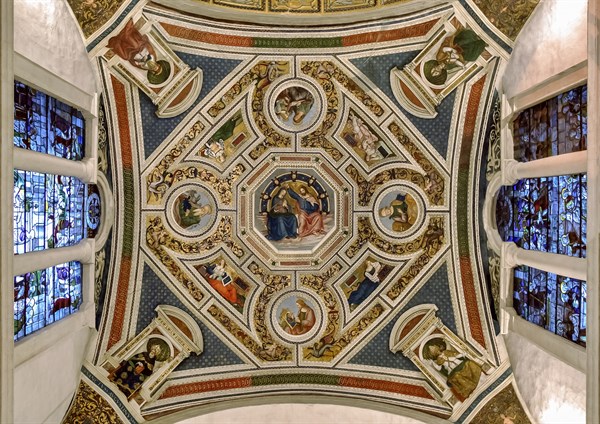 Fresque de la Basilique Santa Maria del Popolo à Rome