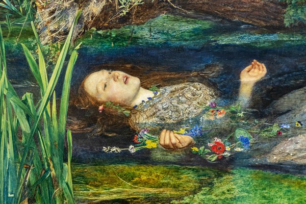 Millais, "Ophelia"