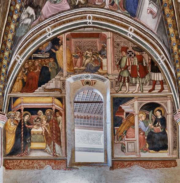 Foligno, Palazzo Trinci, la chapelle