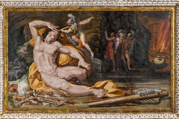 Bologna Palazzo Poggi, Room of Polyphemus