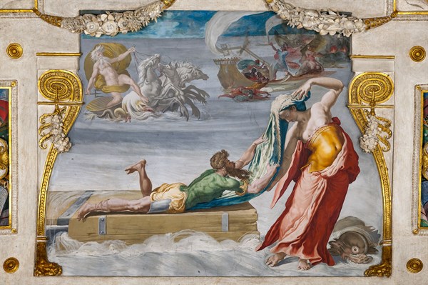 Bologna Palazzo Poggi, Room of Ulysses