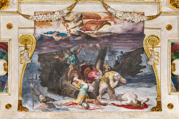 Bologna Palazzo Poggi, Room of Ulysses