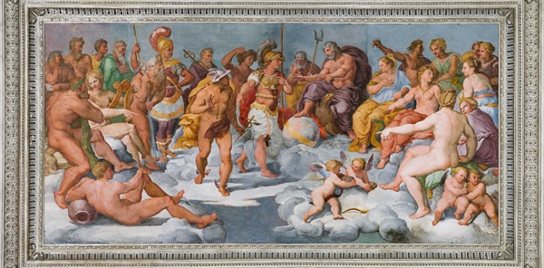 Genoa, Villa Pallavicino delle Peschiere,  the hall