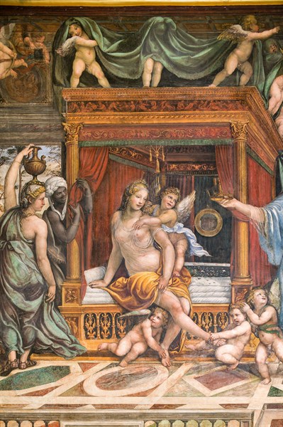Rome, Villa Farnesina, Alexander's Room