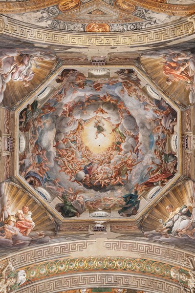 Parme, Duomo (cathédrale de Santa Maria Assunta), le dôme