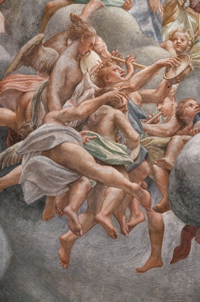 Parme, Duomo (cathédrale de Santa Maria Assunta), le dôme